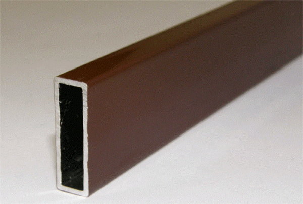 Импост для москитной сетки коричневый